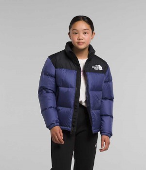 The North Face 1996 Retro Nuptse Aşağı Ceket Kiz Çocuk Mavi | ISTANBUL YSNC