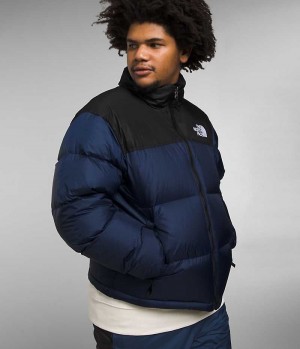 The North Face 1996 Retro Nuptse Aşağı Ceket Erkek Lacivert Siyah | TÜRKIYE NYDZ