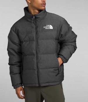 The North Face ’92 Reversible Nuptse Aşağı Ceket Erkek Siyah | TÜRKIYE EIFH