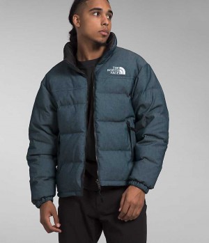 The North Face ’92 Reversible Nuptse Aşağı Ceket Erkek Mavi | ISTANBUL CNKZ