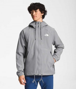 The North Face Antora Hoodie Yağmurluk Erkek Gri | TÜRKIYE VSHE