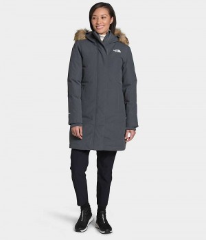 The North Face Arctic Parka Kadın Gri | TÜRKIYE NPQM