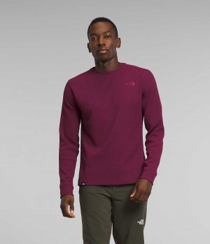 The North Face Canyon Fog Thermal Long Sleeve Sweatshirt Erkek Küpe Çiçeği | TÜRKIYE HLEJ