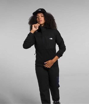 The North Face Canyonlands High Altitude Hoodie Polar Ceketler Kadın Siyah | ISTANBUL JCQX