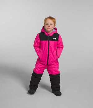 The North Face Freedom Snow Suit Aşağı Ceket Erkek Çocuk Pembe | ISTANBUL FUKE