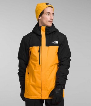 The North Face Freedom Yalıtımlı Ceketler Erkek Altın Siyah | ISTANBUL HKPX