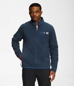 The North Face Gordon Lyons Full-Zip Polar Ceketler Erkek Mavi | ISTANBUL SBWR