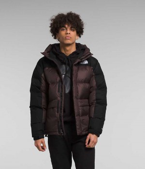 The North Face HMLYN Down Parka Erkek Bordo Siyah | TÜRKIYE COMN