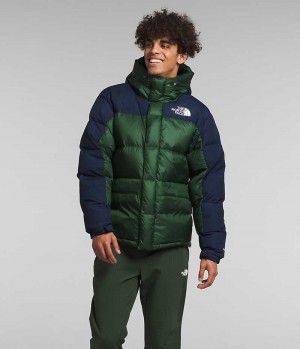 The North Face HMLYN Down Parka Erkek Yeşil Lacivert | TÜRKIYE PJVG