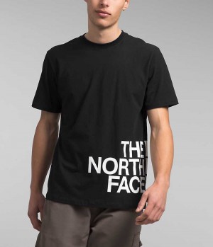 The North Face Kısa Sleeve Brand Proud Tişört Erkek Siyah | TÜRKIYE AYDT