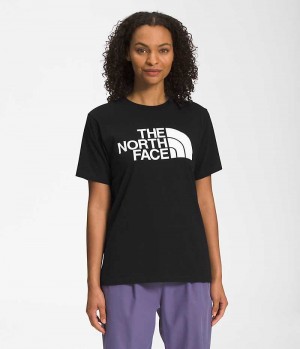 The North Face Kısa Sleeve Half Dome Tişört Kadın Siyah | TÜRKIYE XTZV