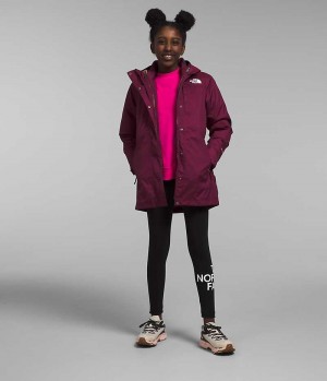 The North Face North Triclimate® Aşağı Ceket Kiz Çocuk Bordo | TÜRKIYE QXLE