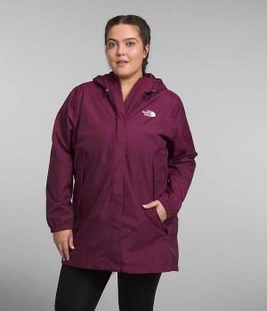 The North Face Plus Antora Parka Kadın Küpe Çiçeği | ISTANBUL AQDF