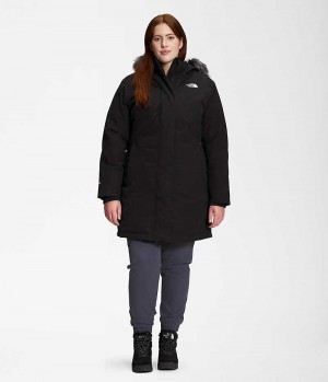 The North Face Plus Arctic Parka Kadın Siyah | ISTANBUL TJBU