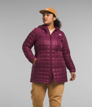 The North Face Plus ThermoBall™ Eco Parka Kadın Kırmızı | TÜRKIYE YCOS