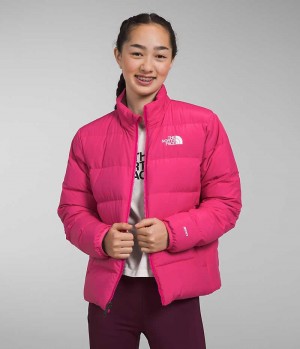 The North Face Reversible North Aşağı Ceket Kiz Çocuk Pembe | ISTANBUL ITVG