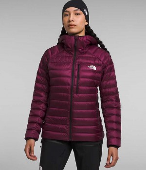 The North Face Summit Series Breithorn Hoodie Aşağı Ceket Kadın Bordo | TÜRKIYE XOQC