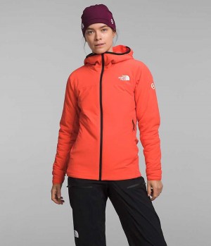 The North Face Summit Series Casaval Hoodie Hibrit Ceket Kadın Turuncu | ISTANBUL HGAR