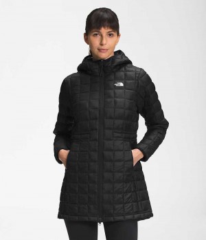 The North Face ThermoBall™ Eco Parka Kadın Siyah | TÜRKIYE MJTL