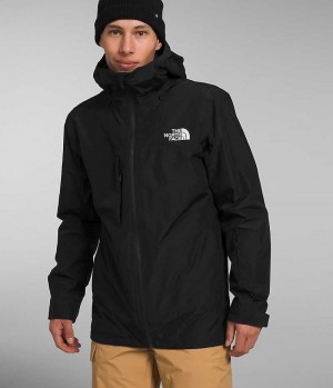 The North Face ThermoBall™ Eco Snow Triclimate® Kapüşonlu Ceket Erkek Siyah | ISTANBUL KWCA