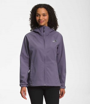 The North Face Valle Vista Stretch Yağmurluk Kadın Mor | TÜRKIYE XMBO