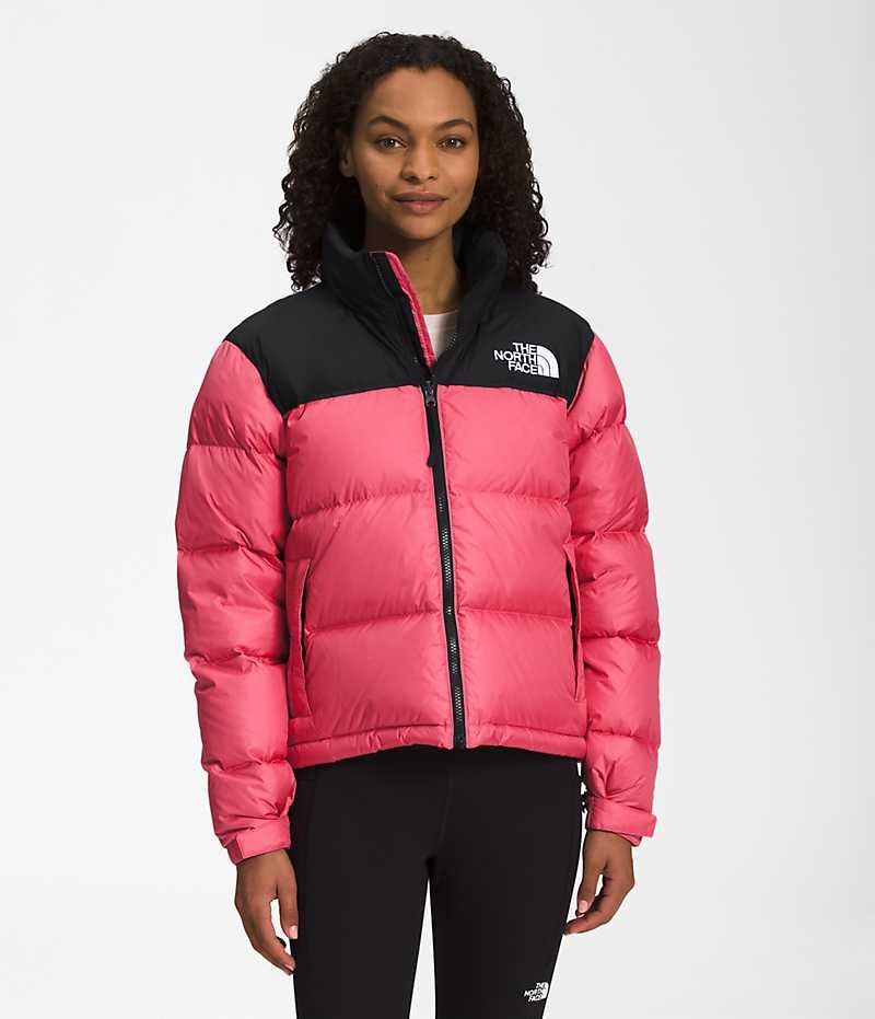 The North Face 1996 Retro Nuptse Aşağı Ceket Kadın Pembe | TÜRKIYE WLSV