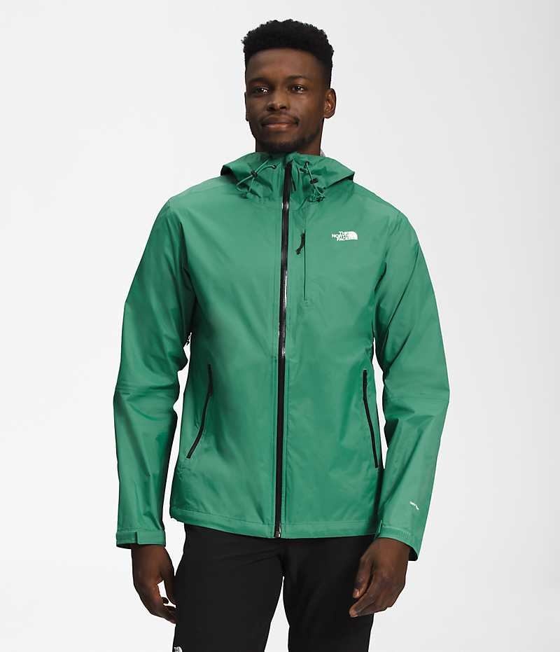 The North Face Alta Vista Yağmurluk Erkek Yeşil | TÜRKIYE IPEQ