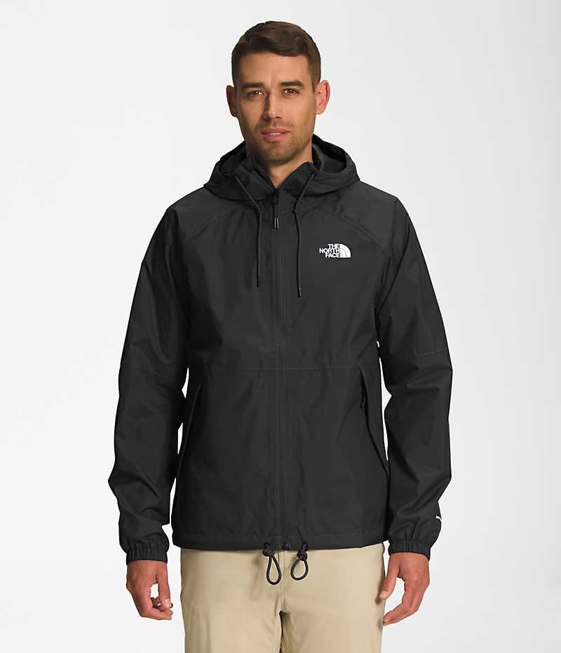 The North Face Antora Hoodie Yağmurluk Erkek Siyah | ISTANBUL PDRV