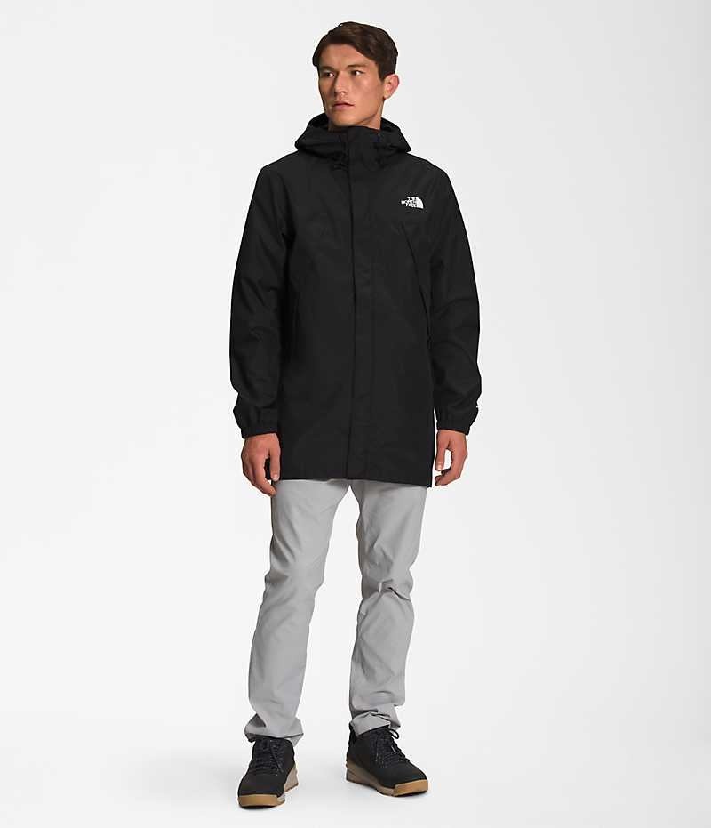 The North Face Antora Parka Erkek Siyah | TÜRKIYE DXLK