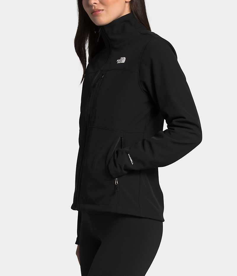 The North Face Apex Bionic Softshell Ceket Kadın Siyah | ISTANBUL JOMC