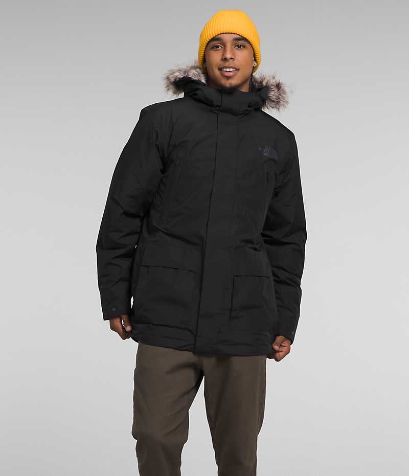 The North Face Arctic GTX Parka Erkek Siyah | TÜRKIYE ZPEC