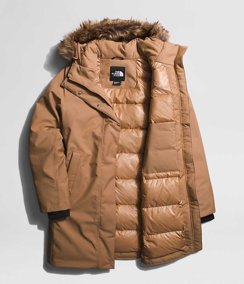 The North Face Arctic Parka Kadın Kahverengi | ISTANBUL UOFQ