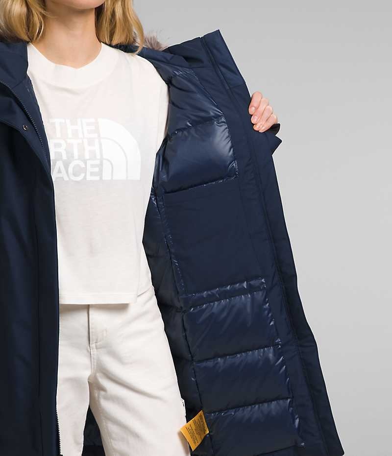 The North Face Arctic Parka Kadın Lacivert | ISTANBUL LOCM