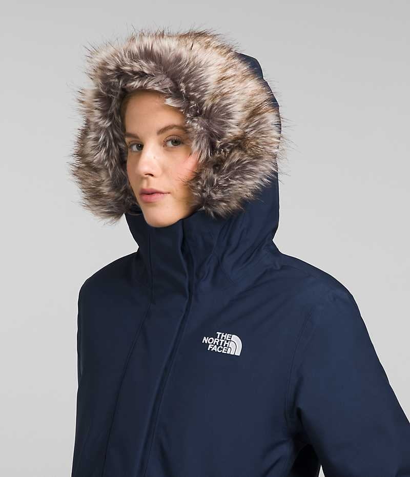 The North Face Arctic Parka Kadın Lacivert | ISTANBUL LOCM