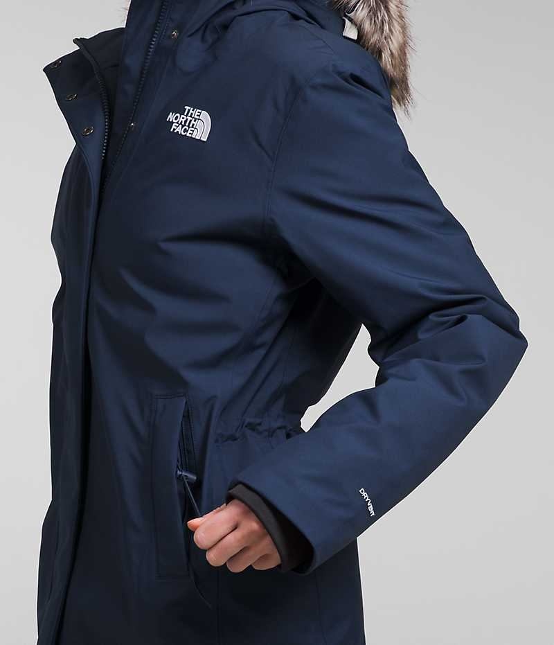 The North Face Arctic Parka Kadın Lacivert | ISTANBUL LOCM