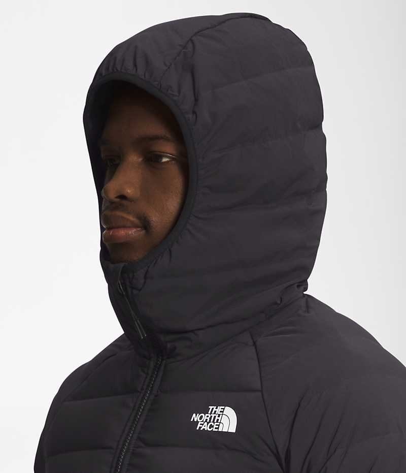 The North Face Belleview Stretch Hoodie Aşağı Ceket Erkek Siyah | ISTANBUL WRXB