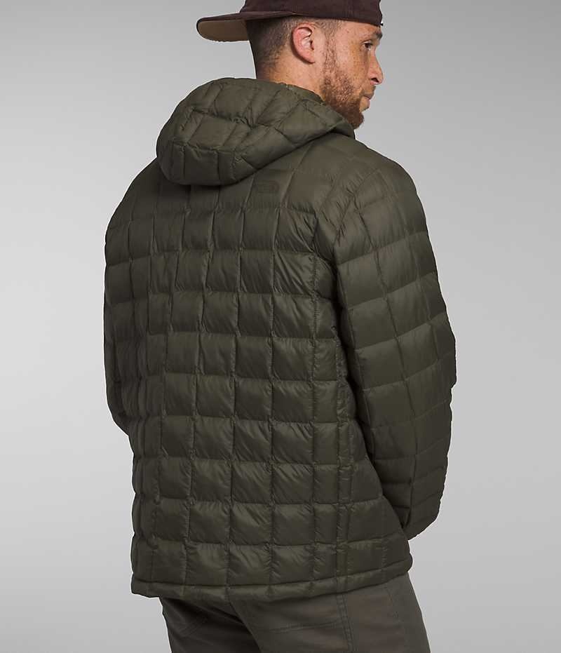 The North Face Big ThermoBall™ Eco Hoodie 2.0 Aşağı Ceket Erkek Zeytin Yeşili | TÜRKIYE BTQO