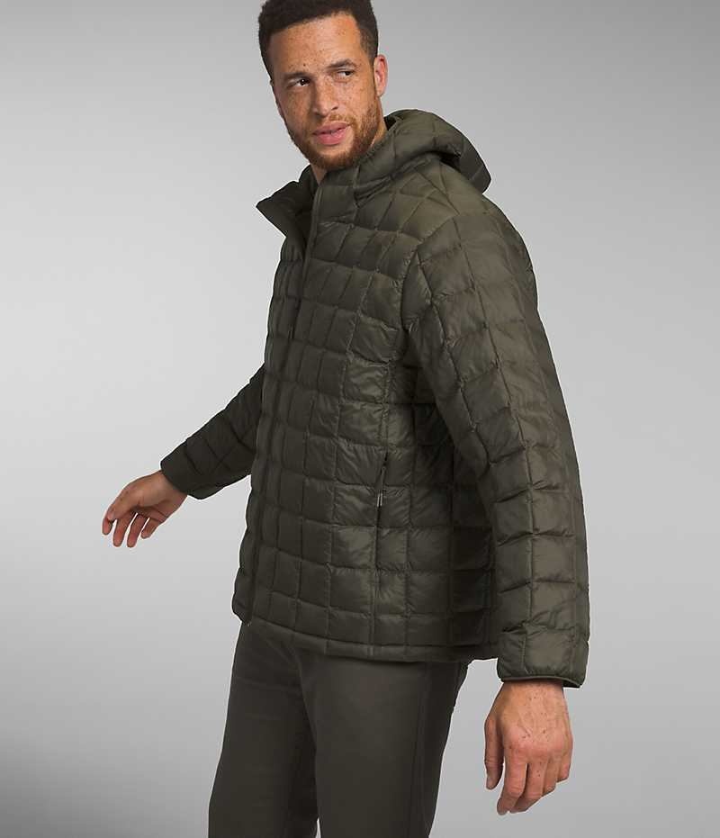 The North Face Big ThermoBall™ Eco Hoodie 2.0 Aşağı Ceket Erkek Zeytin Yeşili | TÜRKIYE BTQO