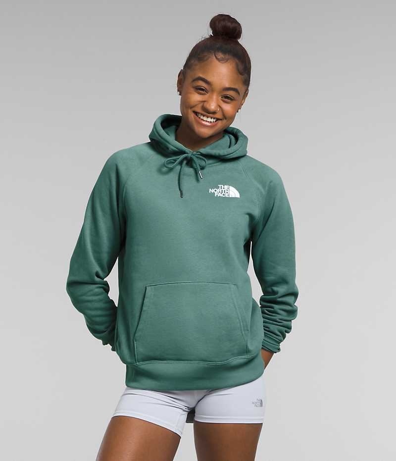 The North Face Box NSE Pullover Kapşonlu Kadın Yeşil | TÜRKIYE YXZM