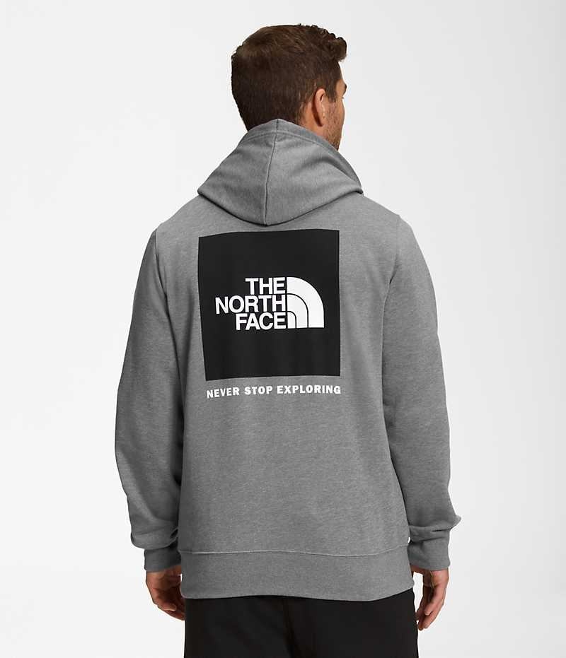 The North Face Box NSE Pullover Kapşonlu Erkek Gri | ISTANBUL WCBM