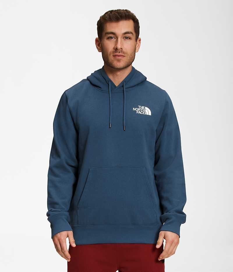 The North Face Box NSE Pullover Kapşonlu Erkek Mavi | TÜRKIYE UYCE