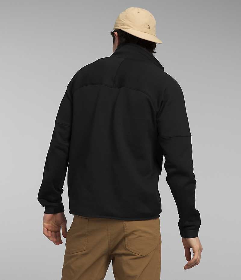 The North Face Canyonlands High Altitude ½-Zip Sweatshirt Erkek Siyah | ISTANBUL IEZO