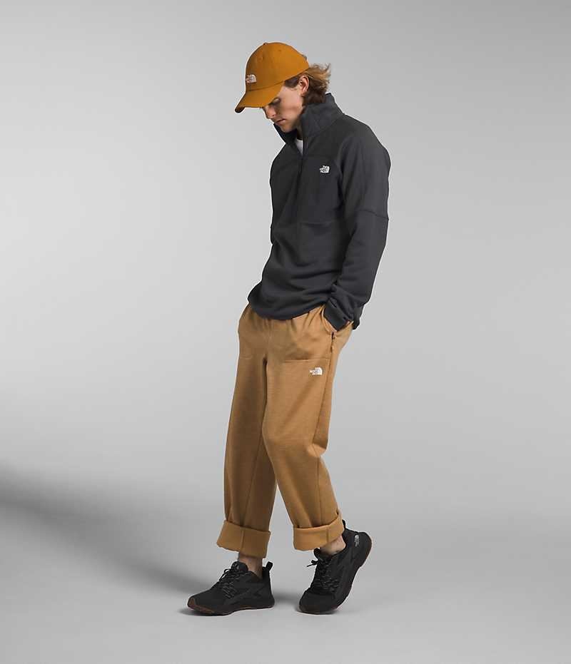 The North Face Canyonlands High Altitude ½-Zip Sweatshirt Erkek Gri | ISTANBUL FDMR