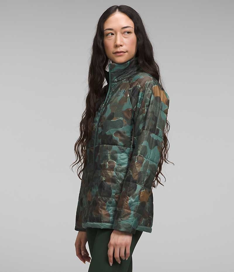 The North Face Circaloft Aşağı Ceket Kadın Camo | TÜRKIYE YNKQ