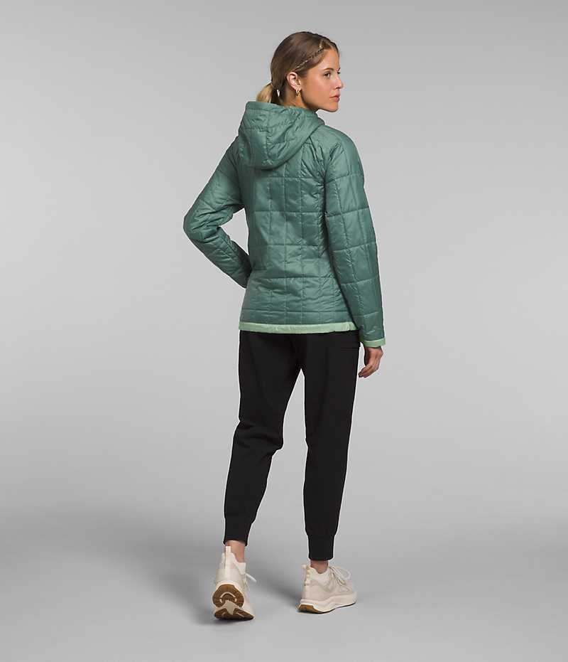 The North Face Circaloft Hoodie Aşağı Ceket Kadın Turkuaz | TÜRKIYE TZLF