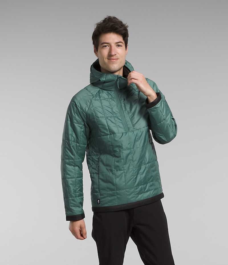 The North Face Circaloft ¼-Zip Pullover Aşağı Ceket Erkek Yeşil | ISTANBUL THXG