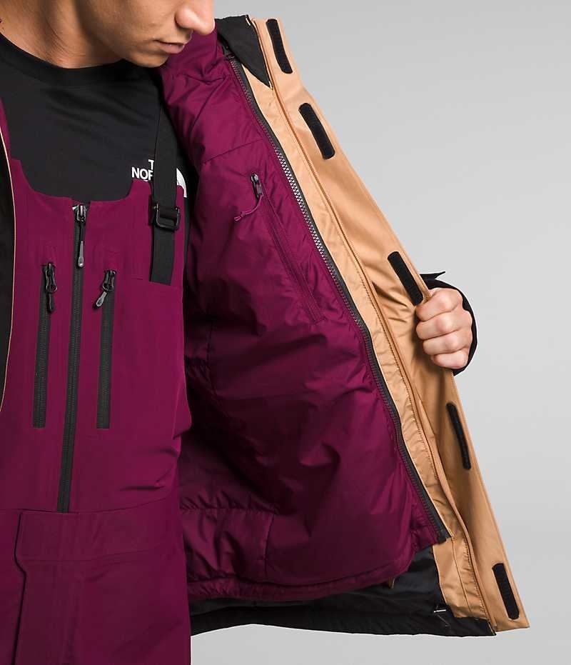 The North Face Clement Triclimate® Yalıtımlı Ceketler Erkek Bej Rengi Küpe Çiçeği | TÜRKIYE ZPVE