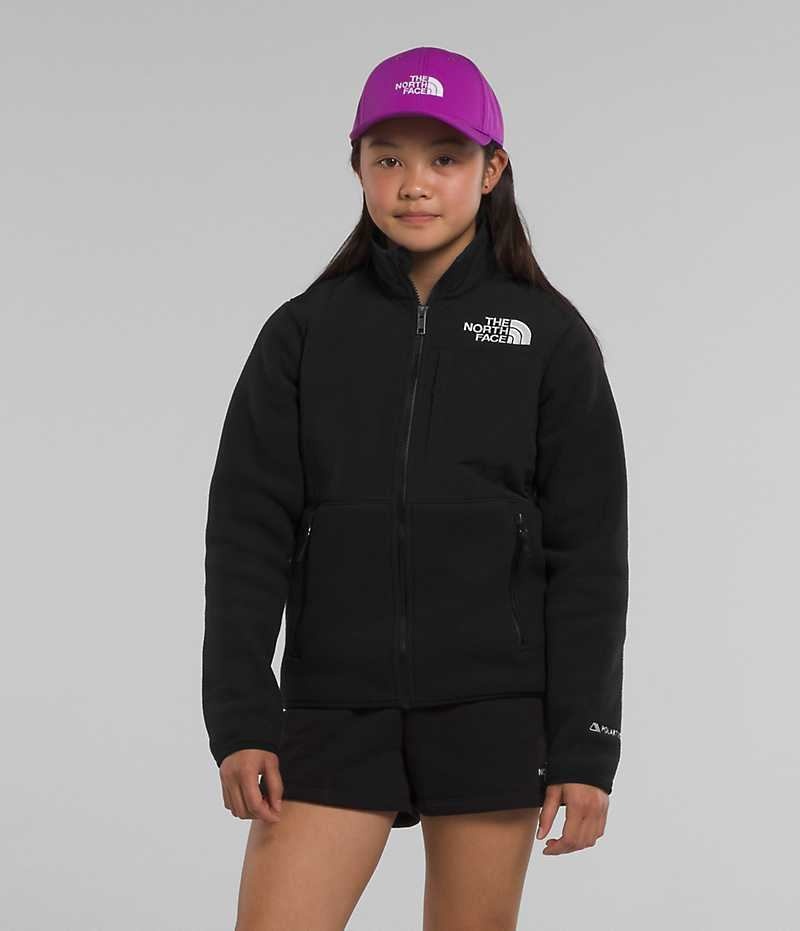 The North Face Denali Polar Ceketler Kiz Çocuk Siyah | TÜRKIYE XRFL