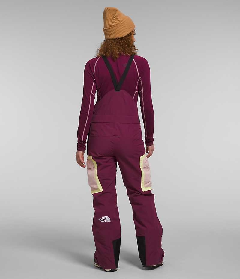 The North Face Dragline Bib Pantolon Kadın Bordo | TÜRKIYE NSDV