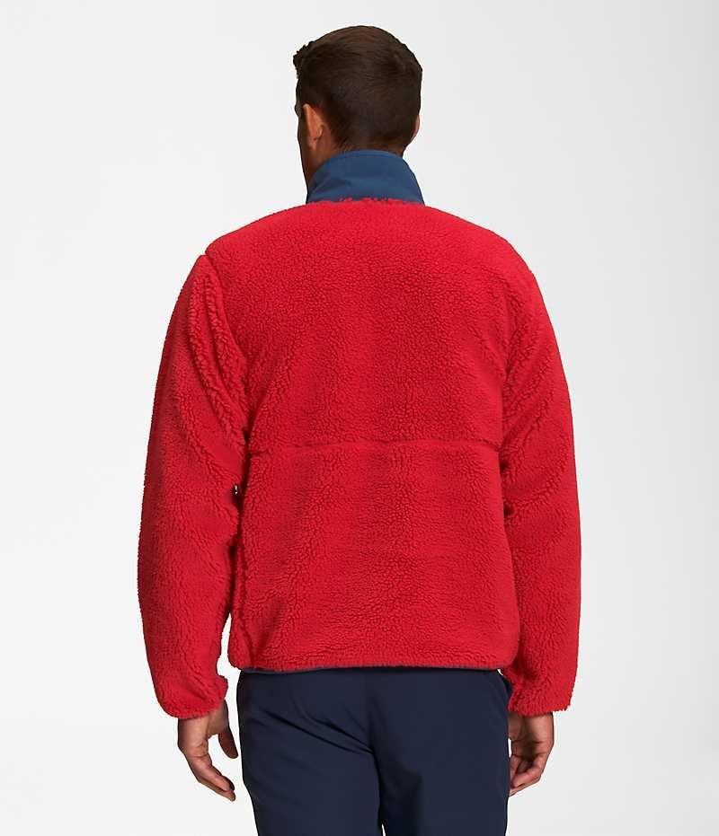 The North Face Extreme Pile Sweatshirt Erkek Kırmızı | TÜRKIYE FCEO